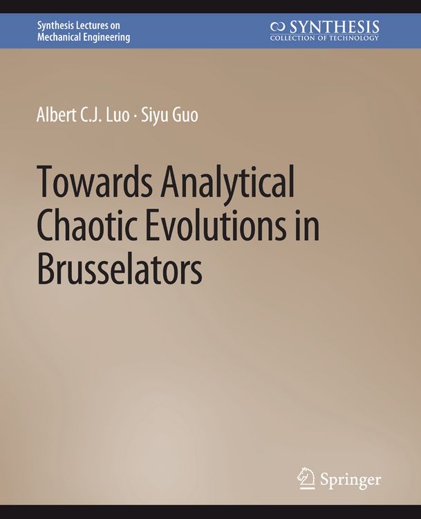 Produktbild: Towards Analytical Chaotic Evolutions in Brusselators