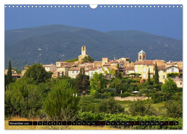 Produktbild: Luberon. Im Herzen der Provence (Wandkalender 2026 DIN A3 quer), CALVENDO Monatskalender