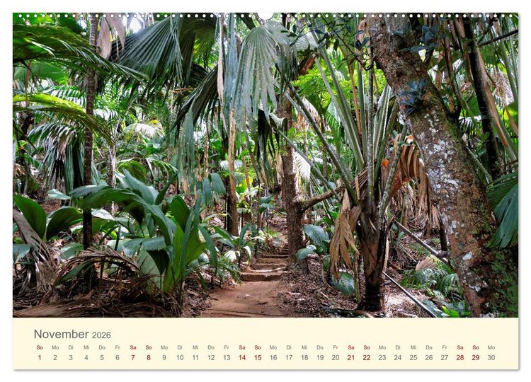 Produktbild: Traumhafte Seychellen (hochwertiger Premium Wandkalender 2026 DIN A2 quer), Kunstdruck in Hochglanz