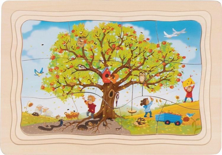 Produktbild: Schichtenpuzzle Mein Apfelbaum