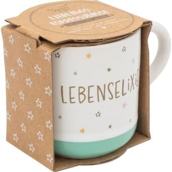 Produktbild: Espressotasse Druck LEBENSELIXIER