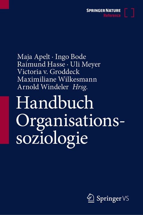 Produktbild: Handbuch Organisationssoziologie
