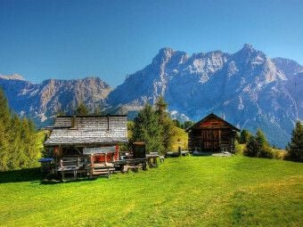 Produktbild: CALVENDO Puzzle Lavrella und Conturines von der Pralongia Alpe - Alta Badia | 1000 Teile Lege-Gr&ouml;&szlig;e 64x48cm Foto-Puzzle f&uuml;r gl&uuml;ckliche Stunden