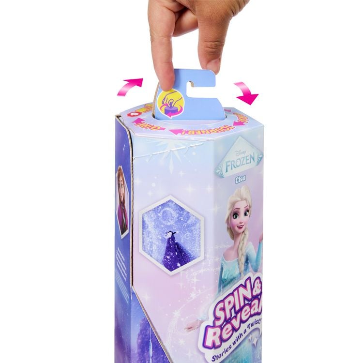 Produktbild: Disney Die Eisk&ouml;nigin Spin & Reveal Elsa-Modepuppe und Accessoires mit 11 &Uuml;ber
