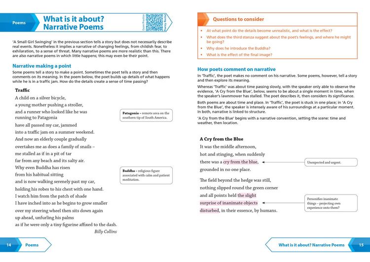Produktbild: SNAP AQA GCSE POET UNSEEN REV