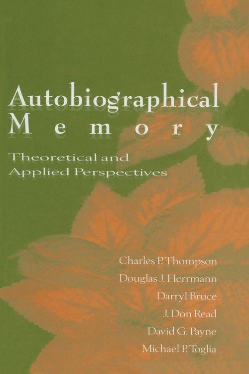 Produktbild: Autobiographical Memory