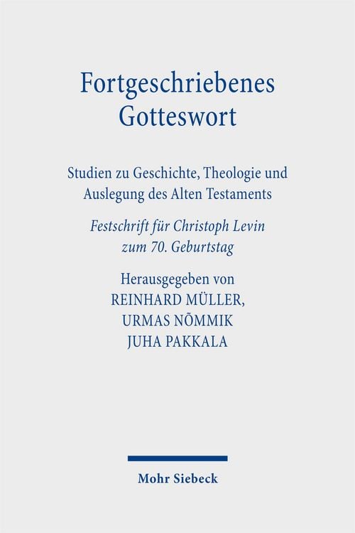 Produktbild: Fortgeschriebenes Gotteswort
