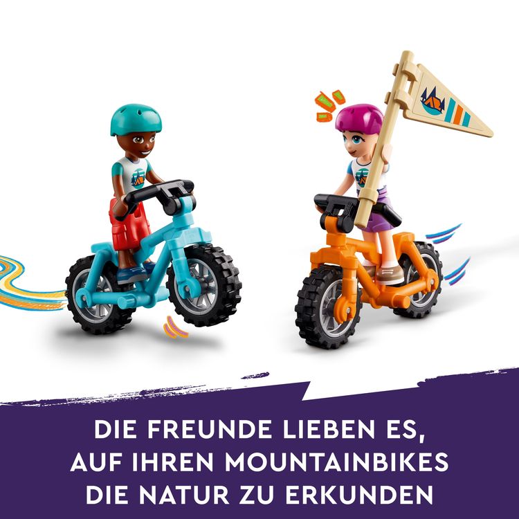 Produktbild: LEGO Friends Gemütliche Hütten im Abenteuercamp, Natur-Spielset 42624