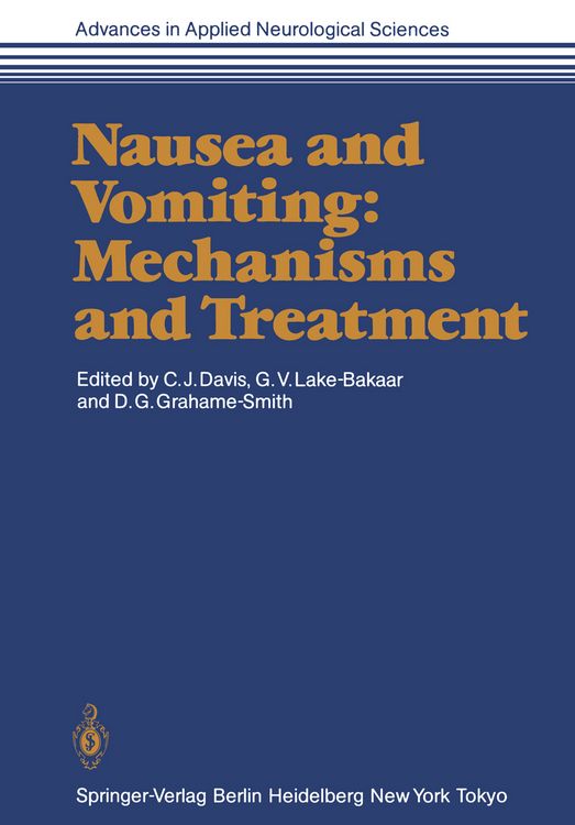 Produktbild: Nausea and Vomiting: Mechanisms and Treatment