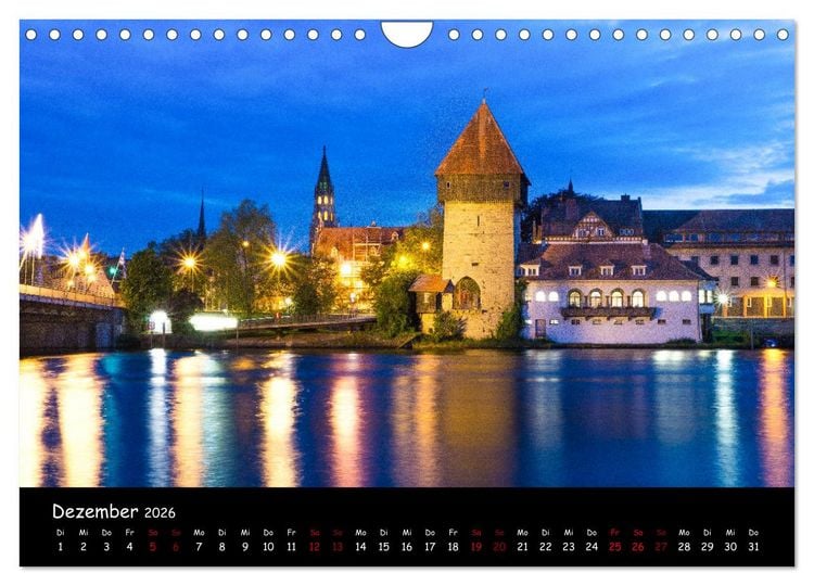 Produktbild: Konstanz - Juwel am Bodensee (Wandkalender 2026 DIN A4 quer), CALVENDO Monatskalender