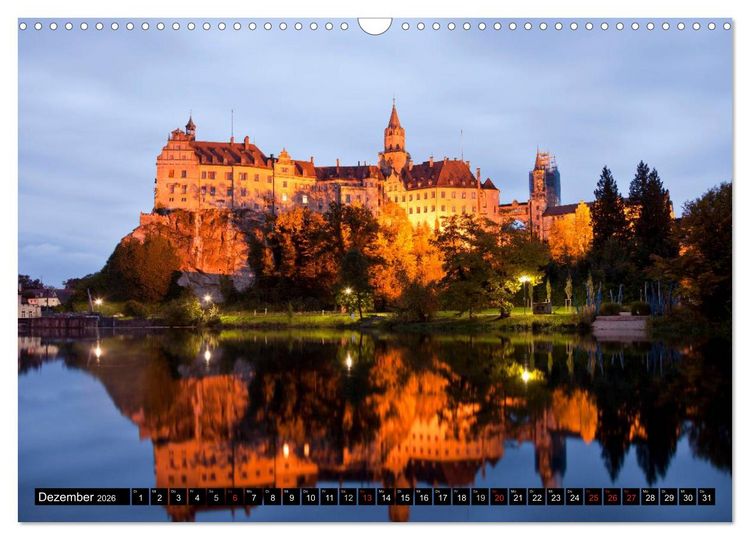 Produktbild: Baden-W&uuml;rttemberg (Wandkalender 2026 DIN A3 quer), CALVENDO Monatskalender