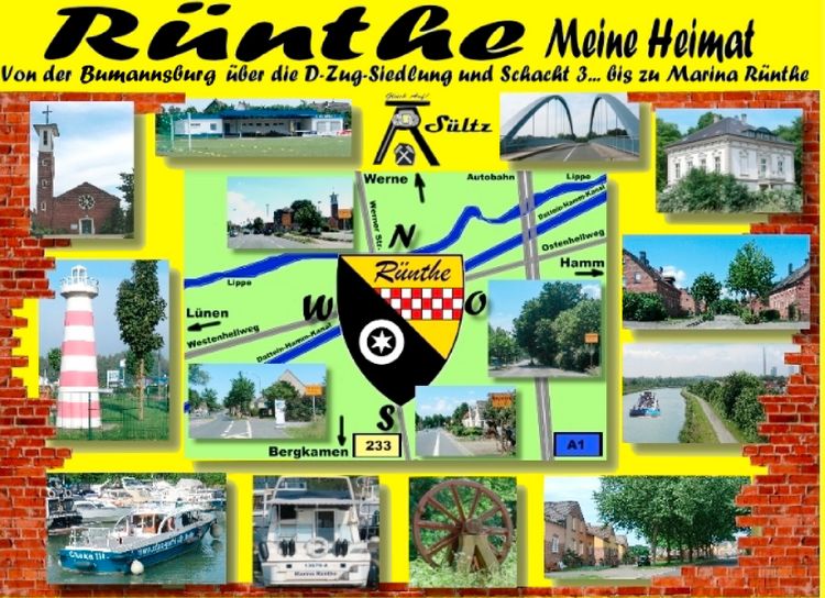 Produktbild: R&uuml;nthe - meine Heimat - von der Bumannsburg &uuml;ber die D-Zug-Siedlung und Schacht 3 bis zu Marina R&uuml;nthe