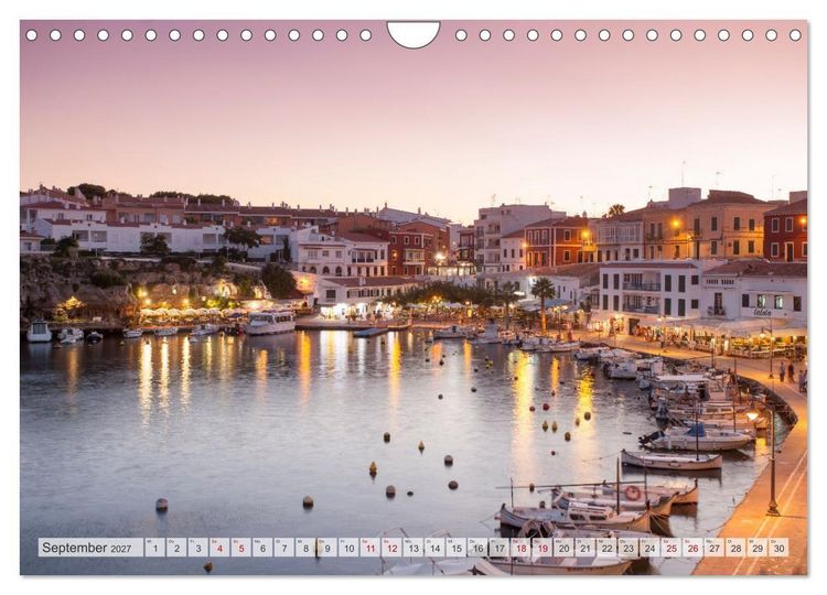Produktbild: Menorca - Perle im MIttelmeer (Wandkalender 2027 DIN A4 quer), CALVENDO Monatskalender