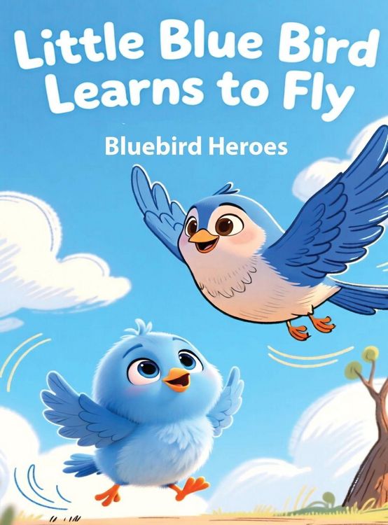 Produktbild: Little Blue Bird Learns to Fly