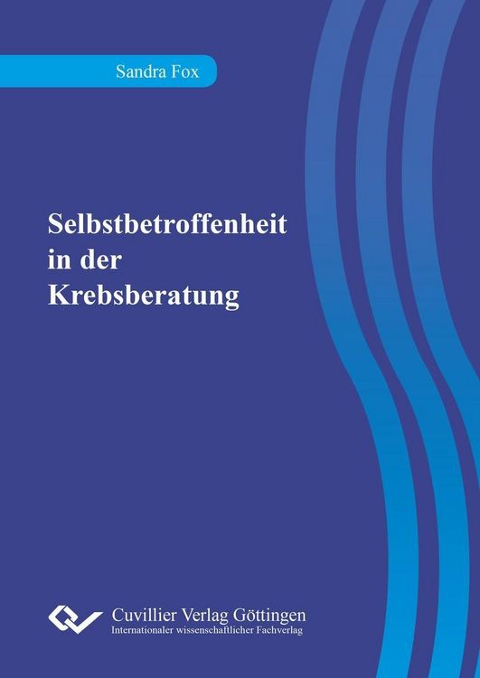 Produktbild: Selbstbetroffenheit in der Krebsberatung