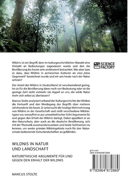 Produktbild: Wildnis in Natur und Landschaft. Naturethische Argumente f&uuml;r und gegen den Erhalt der Wildnis