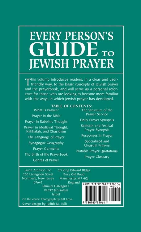 Produktbild: Every Person's Guide to Jewish Prayer