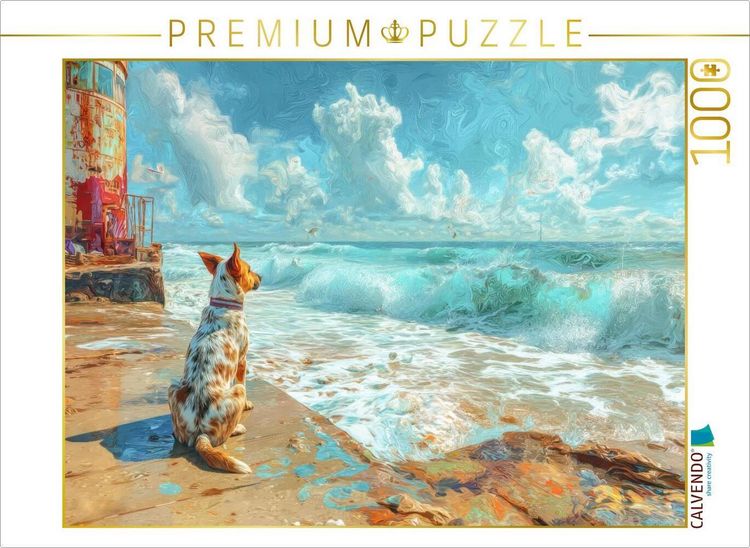 Produktbild: CALVENDO Puzzle Am Wasser | 1000 Teile Lege-Gr&ouml;&szlig;e 64x48cm Foto-Puzzle f&uuml;r gl&uuml;ckliche Stunden