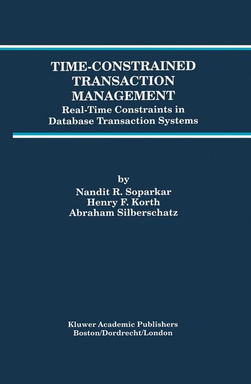 Produktbild: Time-Constrained Transaction Management