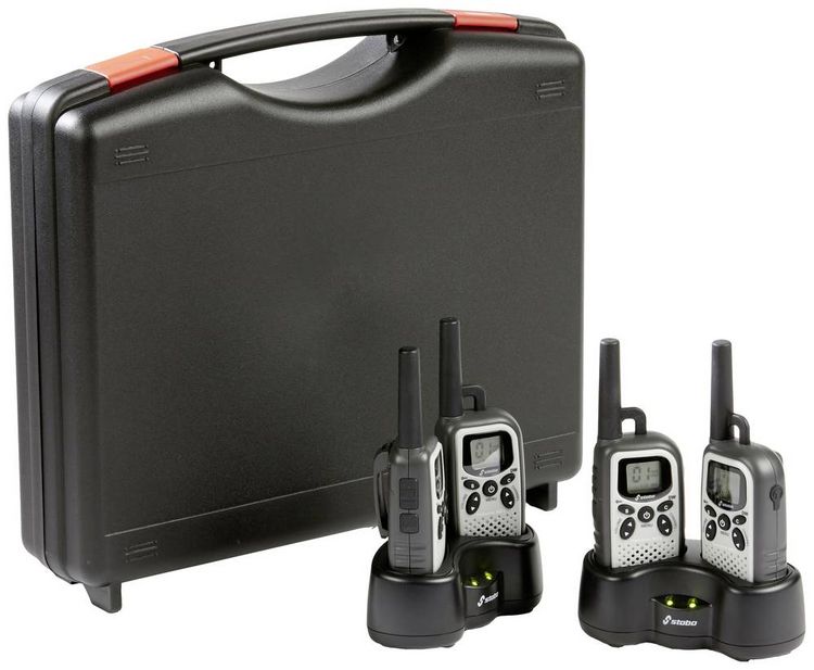 Produktbild: Stabo Freecomm 400 II 20444 PMR-Funkger&auml;t 4er Set