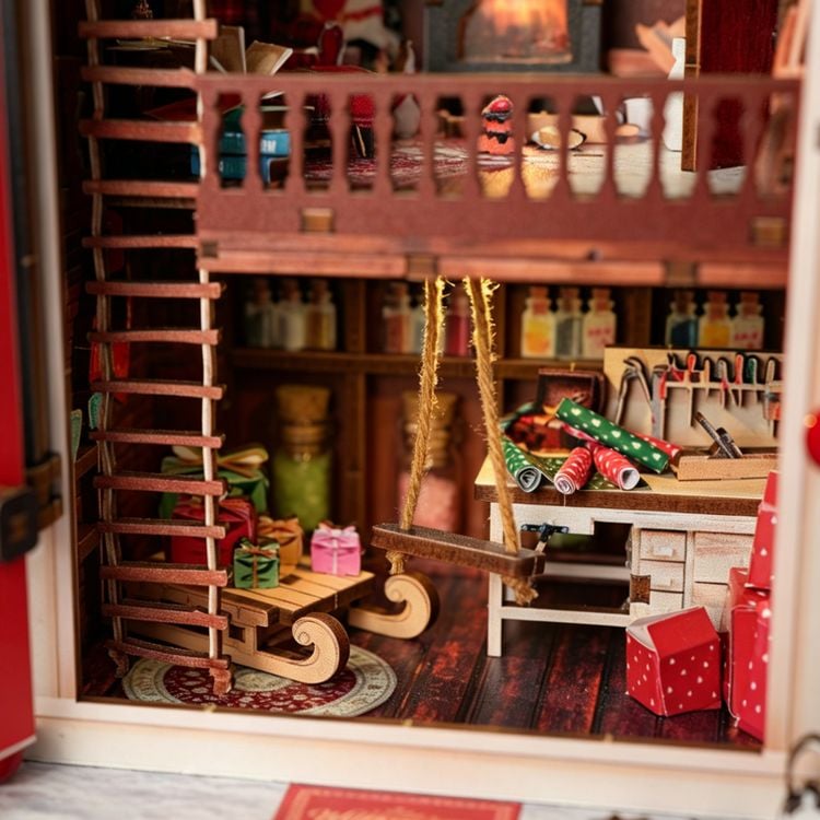 Produktbild: Book Nook DIY B&uuml;cherecke Magische Wichtelwelt
