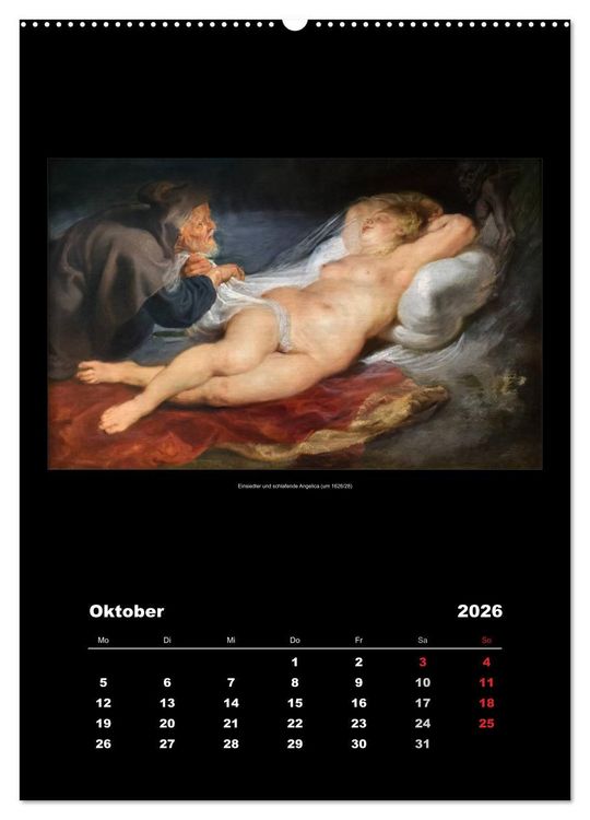 Produktbild: Peter Paul Rubens - Rubens (hochwertiger Premium Wandkalender 2026 DIN A2 hoch), Kunstdruck in Hochglanz