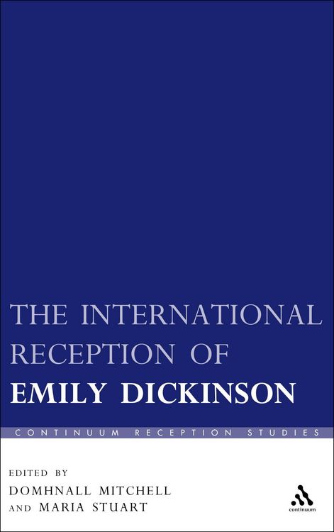 Produktbild: The International Reception of Emily Dickinson
