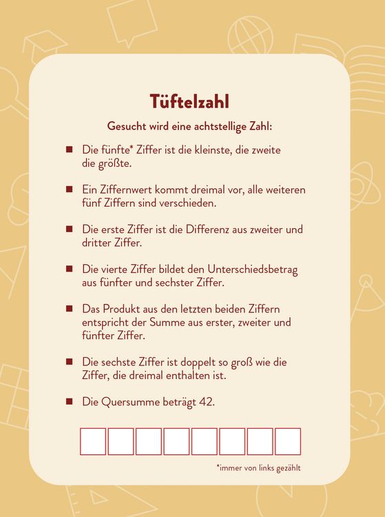 Produktbild: Der ultimative R&auml;tselblock &ndash; IQ-R&auml;tsel f&uuml;r zwischendurch