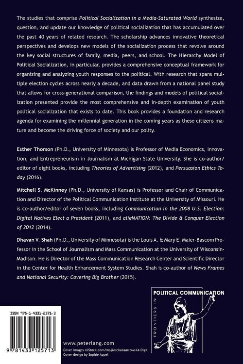 Produktbild: Political Socialization in a Media-Saturated World