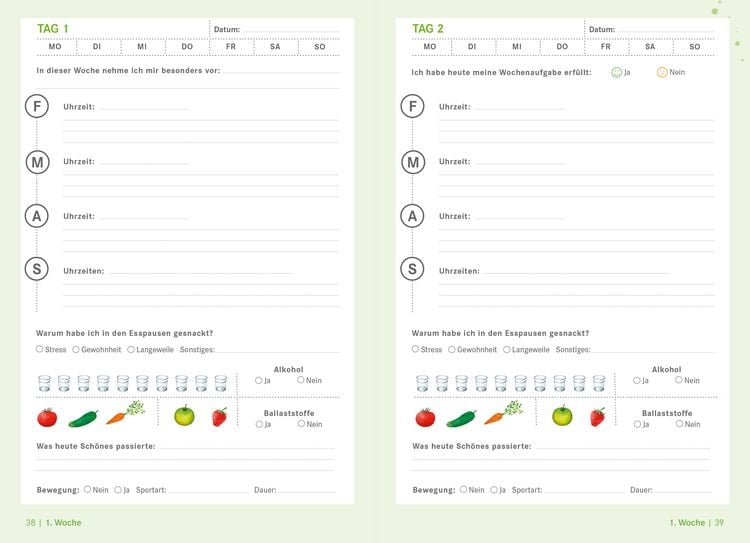 Produktbild: Die Ernährungs-Docs – Mein Ernährungstagebuch