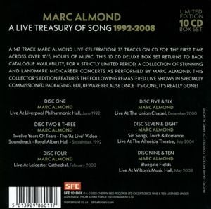 Produktbild: A Live Treasury Of Song 1992-2008 (10CD Boxset)