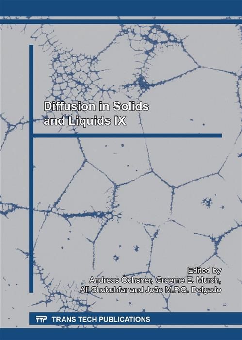 Produktbild: Diffusion in Solids and Liquids IX