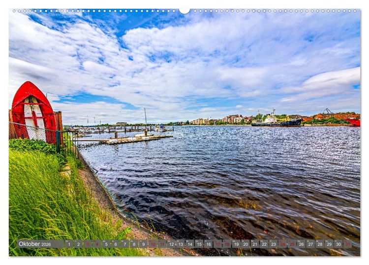 Produktbild: Wilhelmshaven - Bezaubernde Momente (hochwertiger Premium Wandkalender 2026 DIN A2 quer), Kunstdruck in Hochglanz