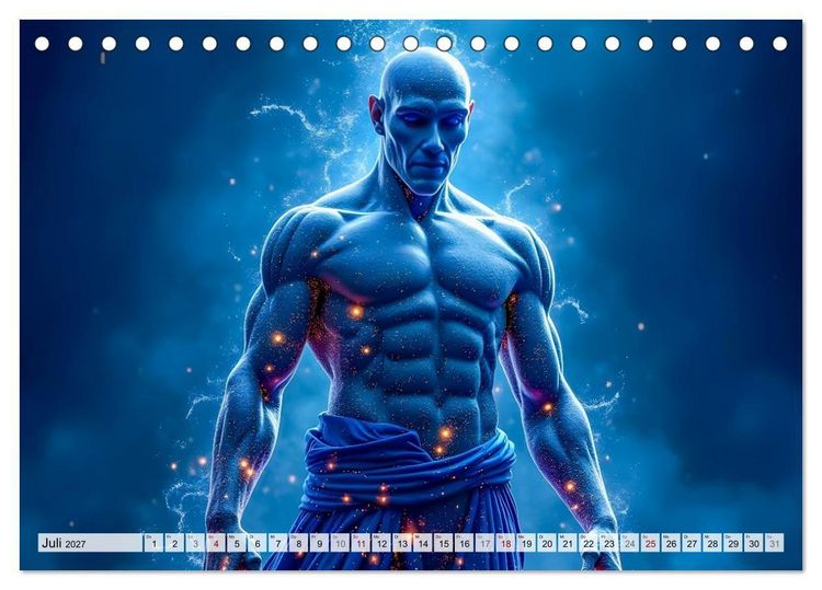 Produktbild: Titanen &ndash; Herrscher vor den G&ouml;ttern (Tischkalender 2027 DIN A5 quer), CALVENDO Monatskalender