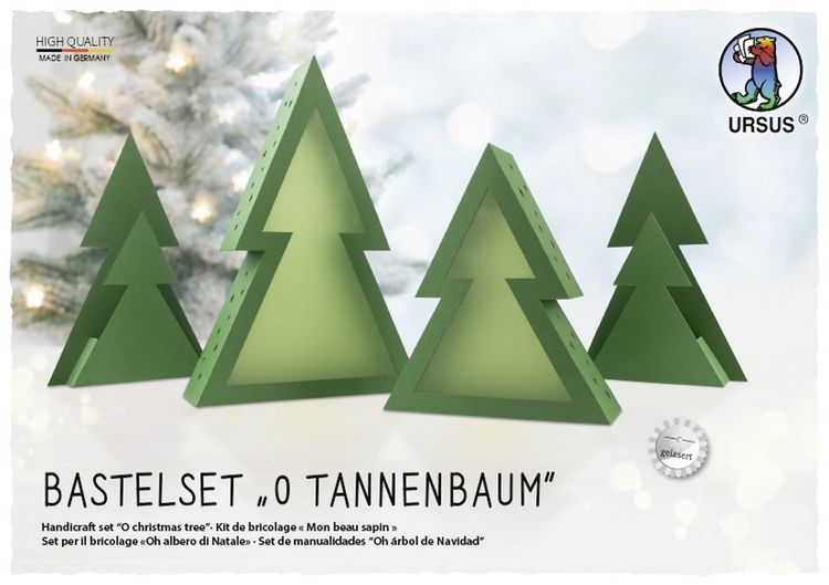 Produktbild: URSUS Dekorationsartikel Bastelset O Tannenbaum