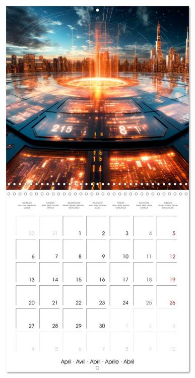 Produktbild: METAVERSE Real thrill (Wall Calendar 2026 12 &times; 12 Inch) CALVENDO 12 Month Wall Calendar