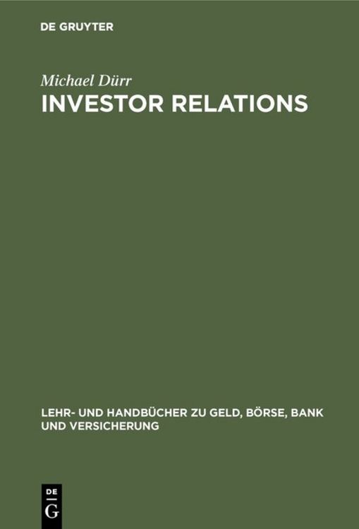 Produktbild: Investor Relations