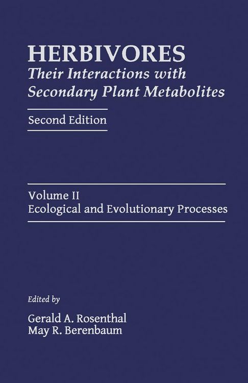 Produktbild: Herbivores: Their Interactions with Secondary Plant Metabolites