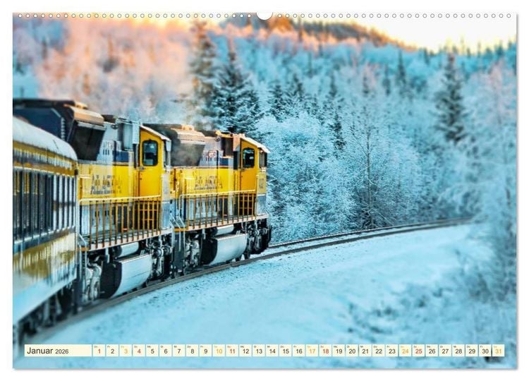 Produktbild: B&uuml;hne frei f&uuml;r - Alaska (hochwertiger Premium Wandkalender 2026 DIN A2 quer), Kunstdruck in Hochglanz