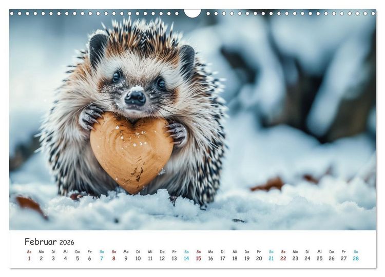 Produktbild: Die Melodie der Liebe (Wandkalender 2026 DIN A3 quer), CALVENDO Monatskalender