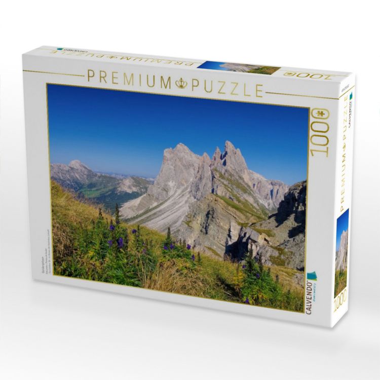 Produktbild: CALVENDO Puzzle Geislerspitzen | 1000 Teile Lege-Gr&ouml;&szlig;e 64x48cm Foto-Puzzle f&uuml;r gl&uuml;ckliche Stunden