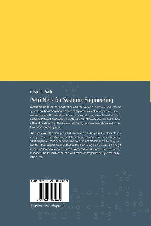 Produktbild: Petri Nets for Systems Engineering