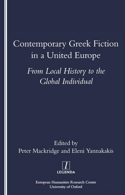 Produktbild: Contemporary Greek Fiction in a United Europe