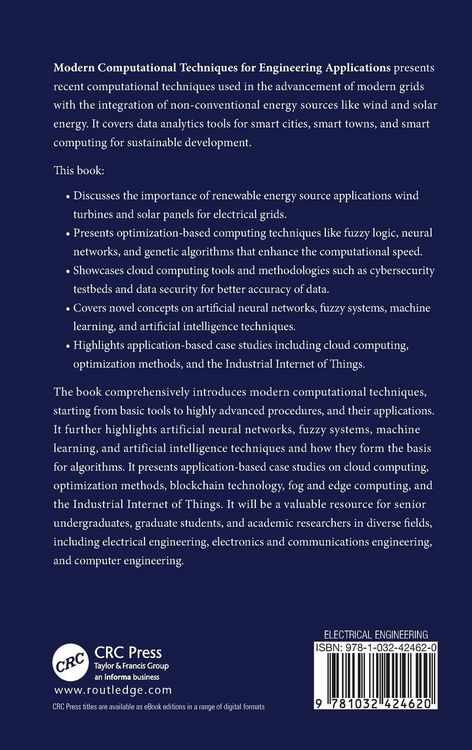 Produktbild: Modern Computational Techniques for Engineering Applications