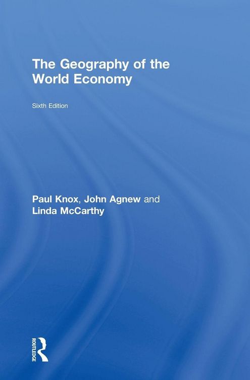 Produktbild: The Geography of the World Economy