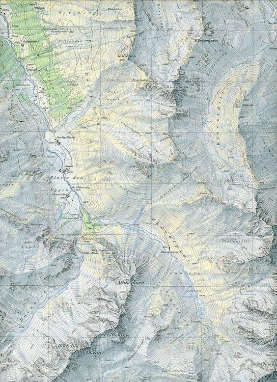 Produktbild: Swisstopo 1 : 25 000 Scalettapass