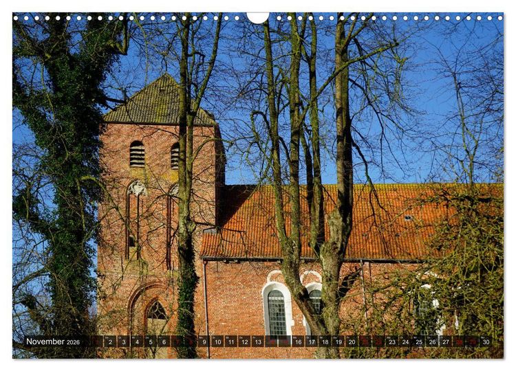 Produktbild: KRUMMH&Ouml;RN Achtzehn Warfend&ouml;rfer plus ein Fischerdorf (Wandkalender 2026 DIN A3 quer), CALVENDO Monatskalender
