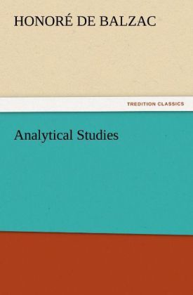 Produktbild: Analytical Studies