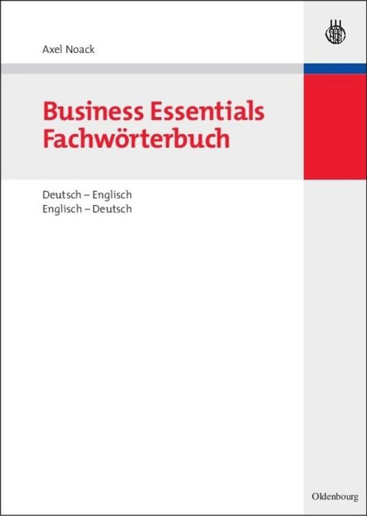 Produktbild: Business Essentials: Fachw&ouml;rterbuch Deutsch-Englisch Englisch-Deutsch