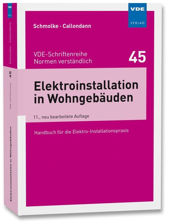 Produktbild: Elektroinstallation in Wohngebäuden